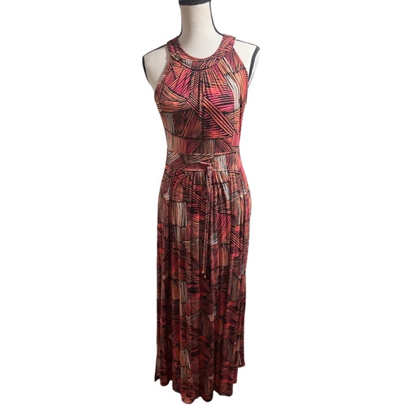 Calvin Klein Geometric Maxi Dress size 6 - Picture 1 of 8